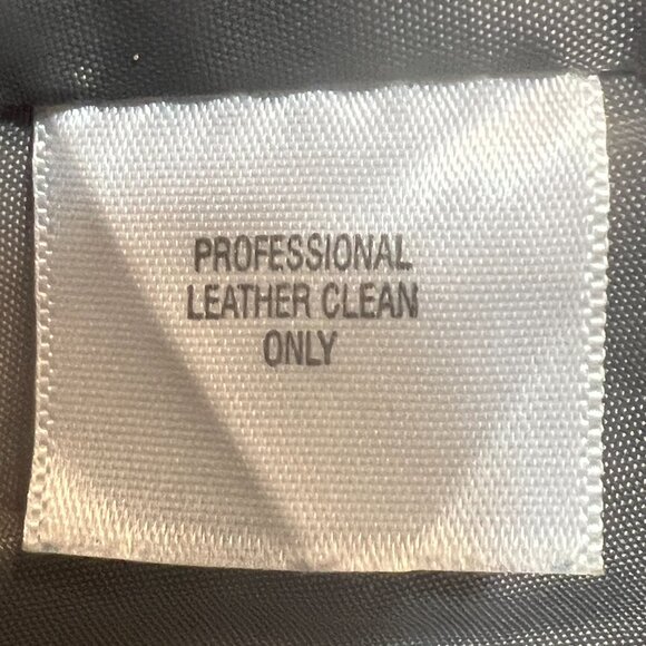 Metrostyle Women’s Metallic Gray Genuine Leather Jacket Size 14 Snap Button Moto - Picture 6 of 13